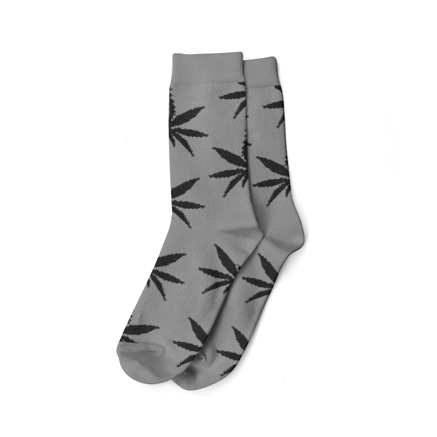 Long Socks (40-45) Grey/Black - 12 Pairs